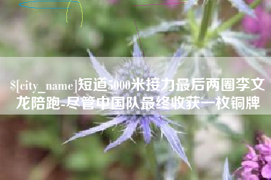 宁阳短道5000米接力最后两圈李文龙陪跑-尽管中国队最终收获一枚铜牌