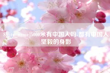 宁阳5000米有中国人吗-都有中国人坚毅的身影