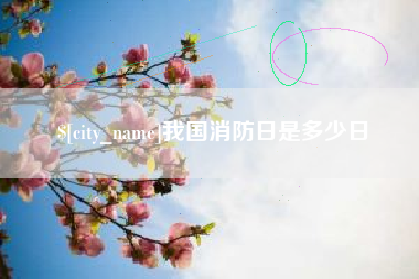 宁阳我国消防日是多少日