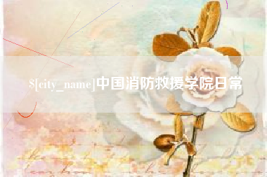 宁阳中国消防救援学院日常