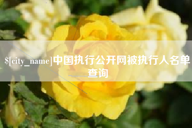 宁阳中国执行公开网被执行人名单查询