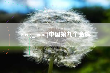 宁阳中国第九个金牌