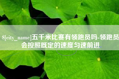 宁阳五千米比赛有领跑员吗-领跑员会按照既定的速度匀速前进