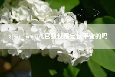 宁阳九宫星位是定位不变的吗