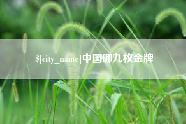 宁阳中国哪九枚金牌