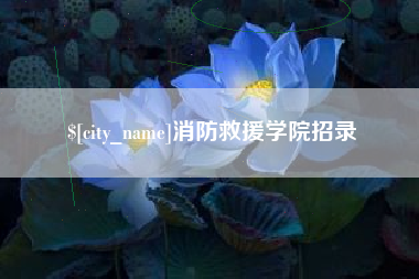 宁阳消防救援学院招录