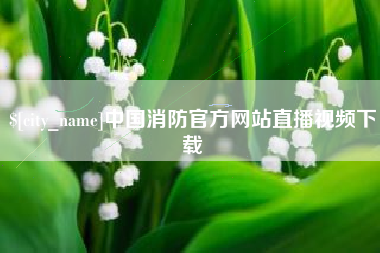 宁阳中国消防官方网站直播视频下载