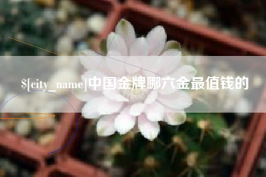 宁阳中国金牌哪六金最值钱的